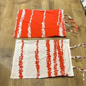 Queen duvet and shams